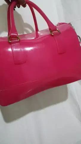 Tas Furla candy jelly Fuchia