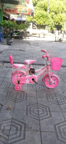 Sepeda anak mini ukuran 12 ban eva/spon