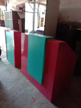 Meja kasir.meja resepsionis.meja warkop
