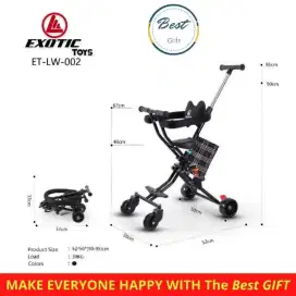 Stroller Lipat  Exotic Bisa Dibawa Kabin