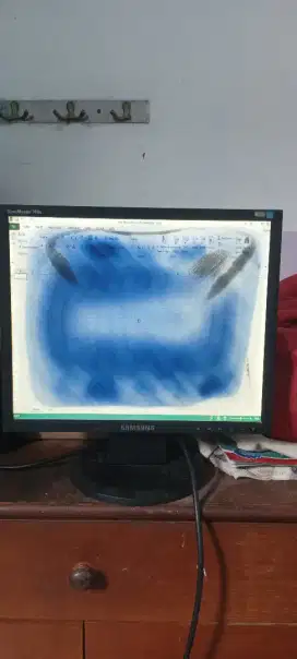 Monitor Samsung 17 inch minus