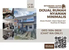 DIJUAL RUMAH NYAMAN MINIMALIS DI BANDUNG