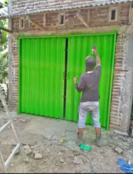 Follding gate rolling door murah