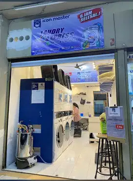 Kasir laundry di area loby apartemen gading icon
