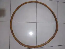 Mainan Hulahup bahan kayu rotan, P75cm L76cm, kondisi ok, bisa nego