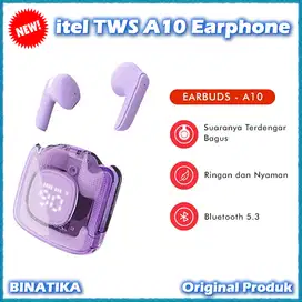 itel TWS A10 Earphone Bluetooth Earphone Wireless Headset Type-C