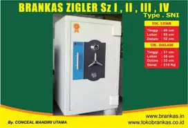 Brangkas sertifikat SNI Tahan Api GARANSI dan bs Gratis ONGKIR