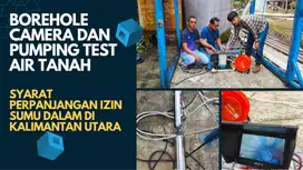 Borehole Camera, Pumping Test, Well Logging, Geolistrik Lampung