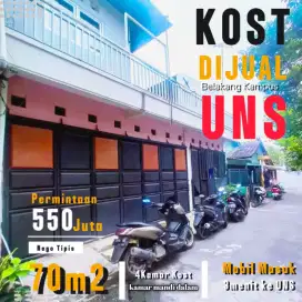 Rumah kos murah belakang UNS
