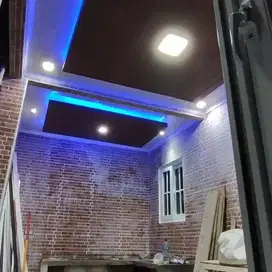 Tukang Pasang Plafon Partisi Jasa Wall Moulding Sekat PVC GRC Gypsum