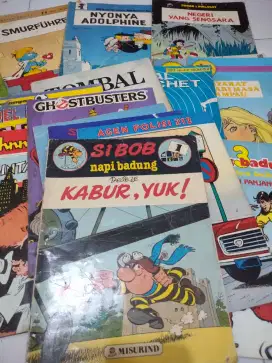 Jual Borongan 20 Komik Eropa Lawas