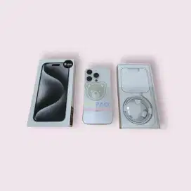 Dijual Iphone 15 Pro 128GB - White Titanium