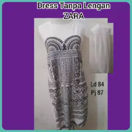 Dress Tanpa Lengan Wanita ZARA