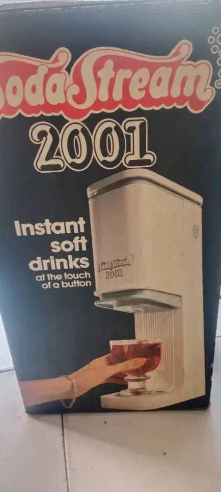 Dijual alat pembuat minuman soda, soda stream