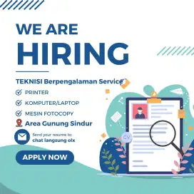 Lowongan teknisi komputer printer