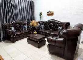 Sofa KING/Raja Kancing 321 Meja