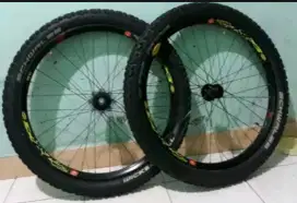 Wheelset DH 26 free ban nego sampe jadi