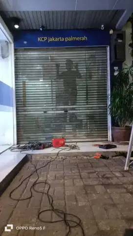 Service folding gate ciledug