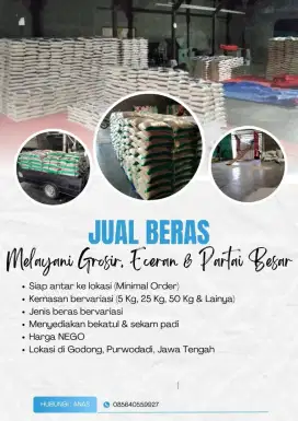 Jual Beras Grosir & Eceran