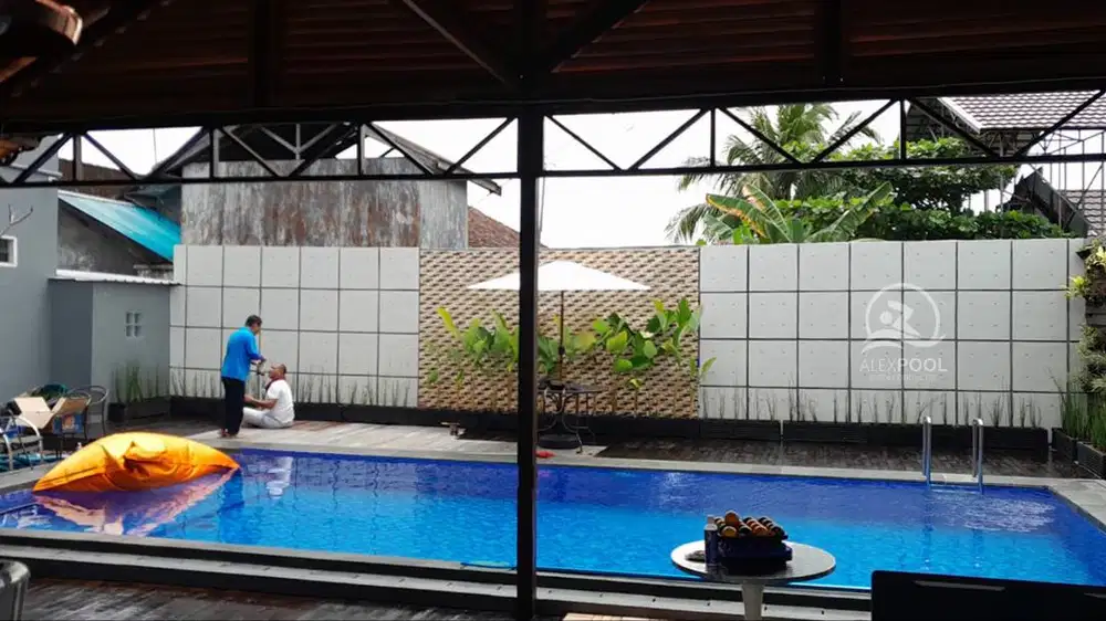 jasa pembuatan kolam renang di palembang, kontraktor kolam renang