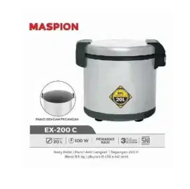 Magicjar Penghangat Nasi Maspion 20 Liter EX200C