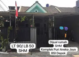 Dijual Cepat Rumah LT 90/LB 50 daerah Depok Pancoran Mas (Nego tipis)