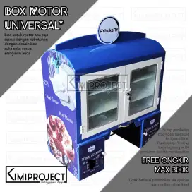 Rombong Motor Roti universal box delivery