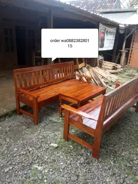 Kurrsi teras jati plitur melamin