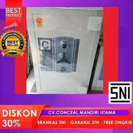 Brankas CONCEALSAFES CF-T warna Grey bs GRATIS ONGKIR