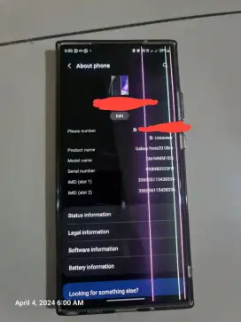 Samsung Note 20 Ultra 8/512 langka
