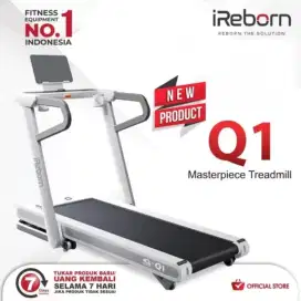 Treadmill Elektrik Alat Fitness i-Reborn QUANTUM Q1 SMART Treadmill