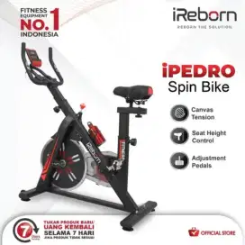 Alat Fitness Sepeda Statis Spining Bike iReborn iPedro