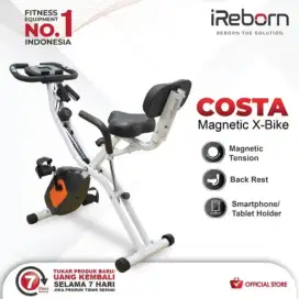 Alat Fitness Sepeda Statis Costa Magnetic X-Bike