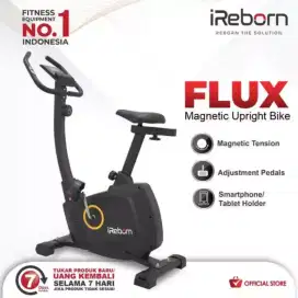 Alat Fitness Speda Statis Magnetic Flux Upright Bike