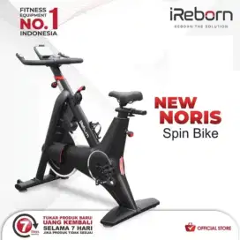 Alat Fitness Sepeda Statis iReborn Noris Semi Commercial Spinning Bike