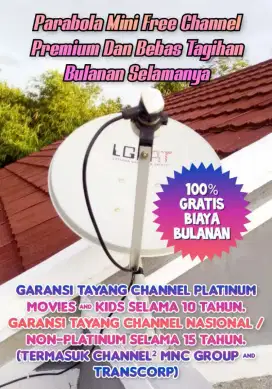 NEX PARABOLA MINI TANPA BERLANGGANAN KOTA BANDUNG (JAWA BARAT)