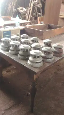 lampu teplok jadul dan kap / topi petromaks