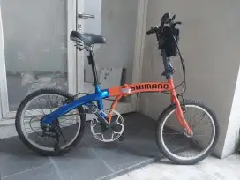 Sepeda lipat 20in - seli custom