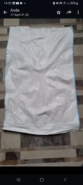 Goni 50 kg baru polos ukrn 56x90 tebel dan bagus semua nya