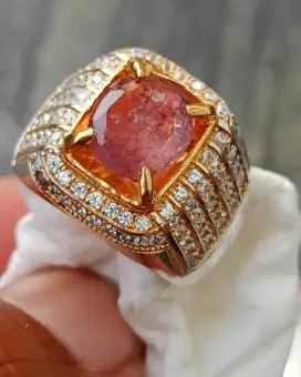 Batu orange safir Ceylon Srilanka