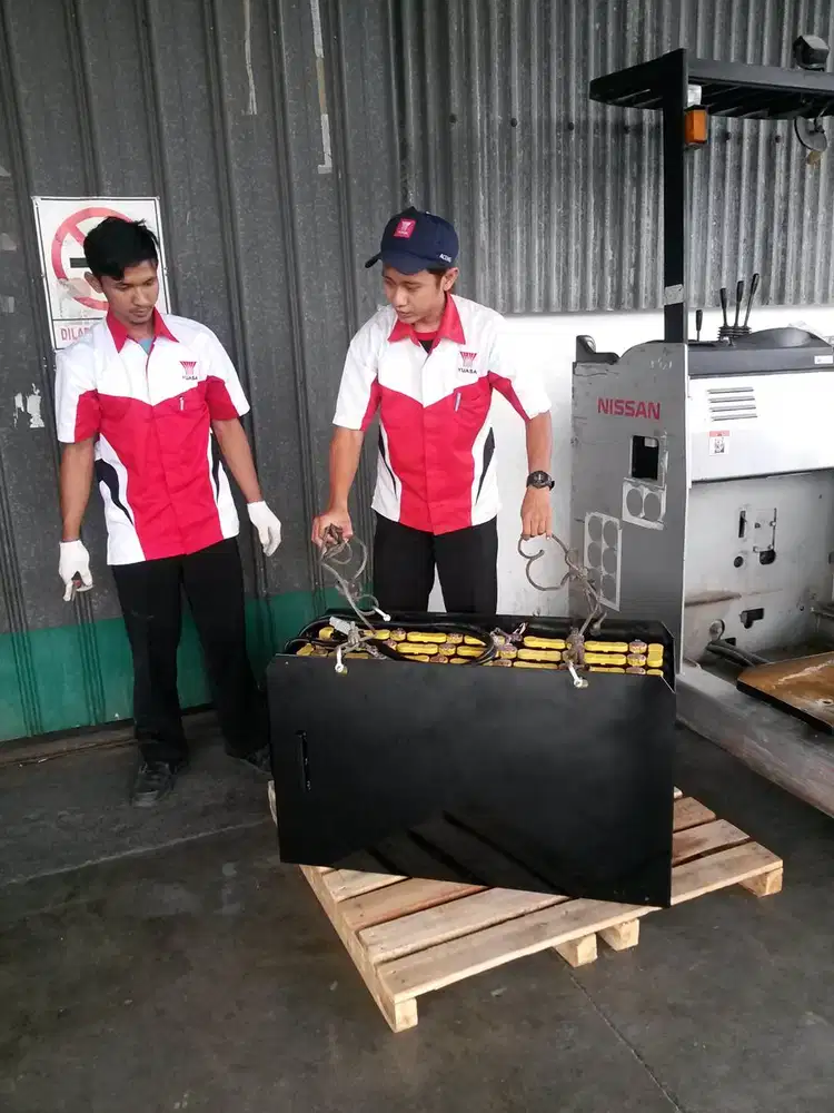 Battery Forklift GS YUASA Harga Murah Terlaris
