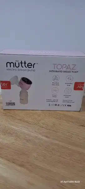 Mutter electric breast pump pompa asi