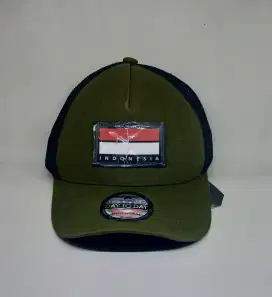 Topi Eiger original warna hijau
