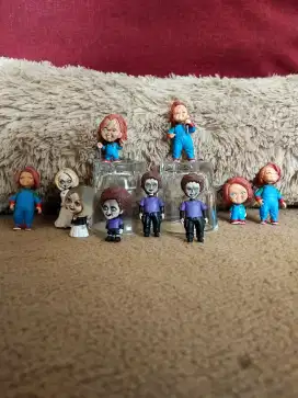 1 Set Seed of Chucky with Tiffany Glen And Glenda Horror Action Figure