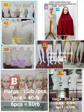 Patung baju hanger baju hanger jepit hanger celana manekin gawangan