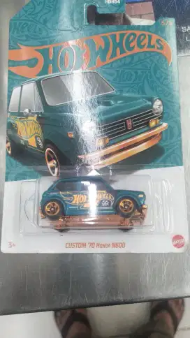 Die cast hotwheels custom 70 Honda N600 mulus bungkus aman, chat by WA