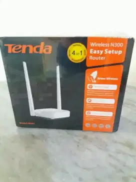Tenda N301 Wireless N Router Bekas Lengkap