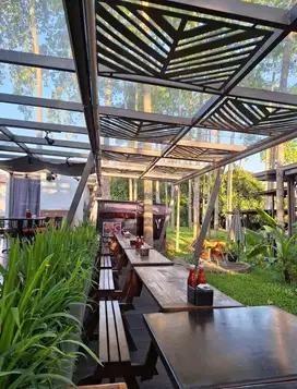 Kanopi, Pagar, Teralis, Railing Tangga, Pintu Henderson, dll Murah