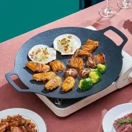 Wajan konduksi/Grill Plate 34CM sesuai gambar
