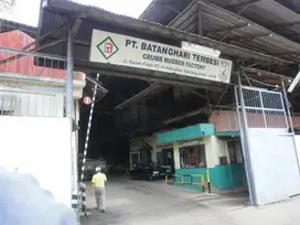 Dijual Bangunan Pabrik Karet di Jambi